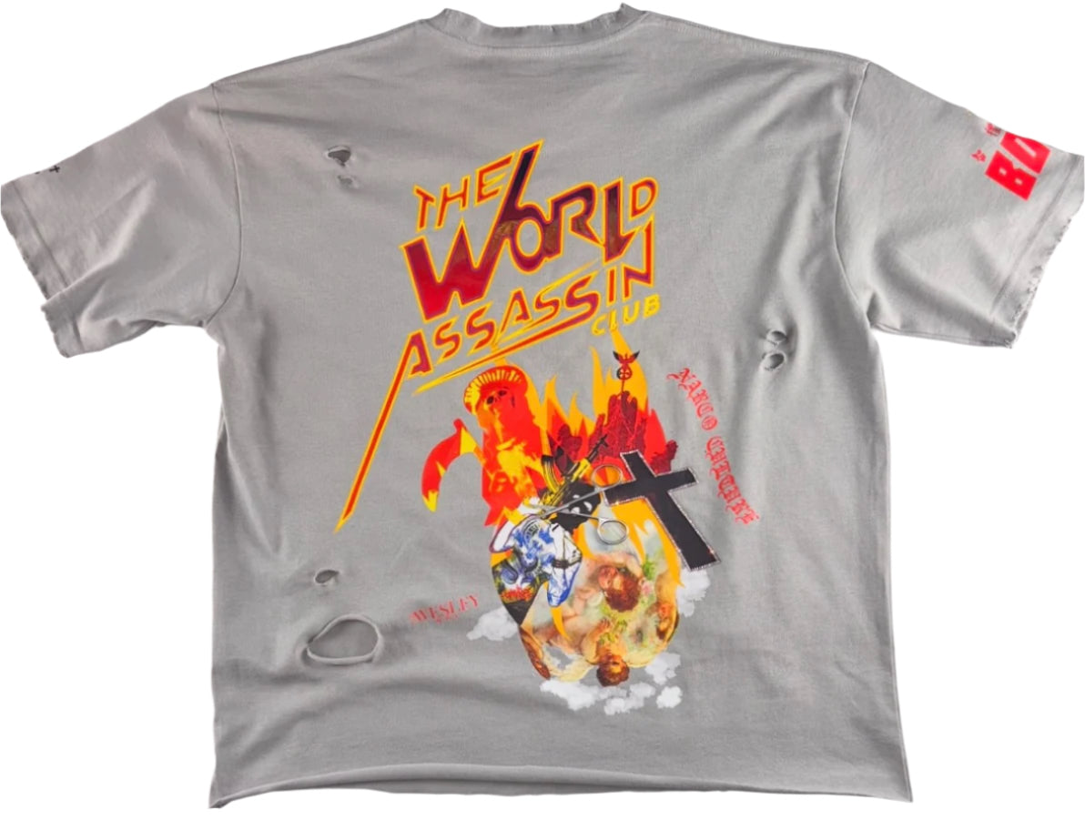 “THE WRATH OF GOD” THE WORLD ASSASSIN CLUB™️ GRAPHIC T-SHIRT FOR MEN
