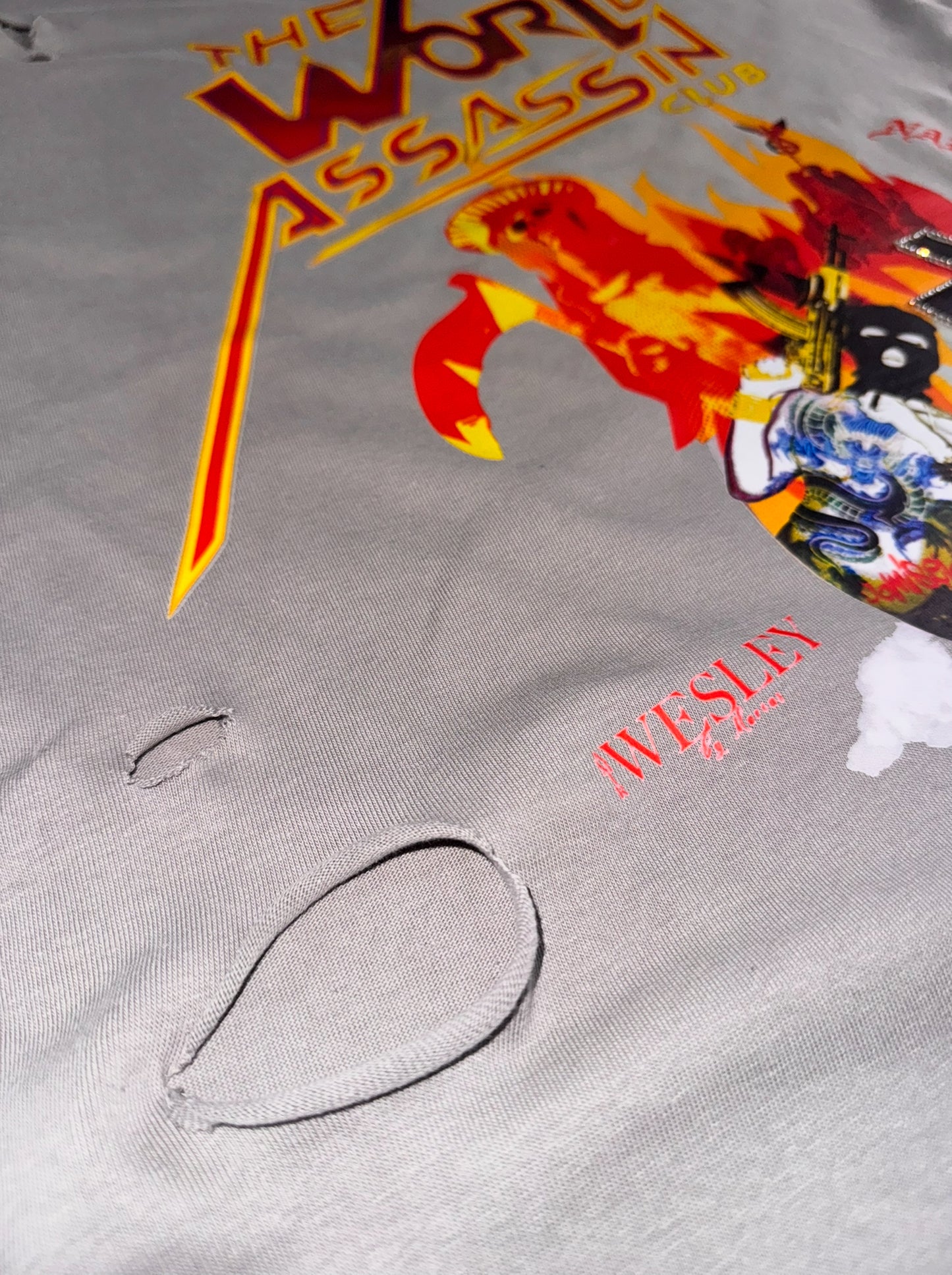 “THE WRATH OF GOD” THE WORLD ASSASSIN CLUB™️ GRAPHIC T-SHIRT FOR MEN