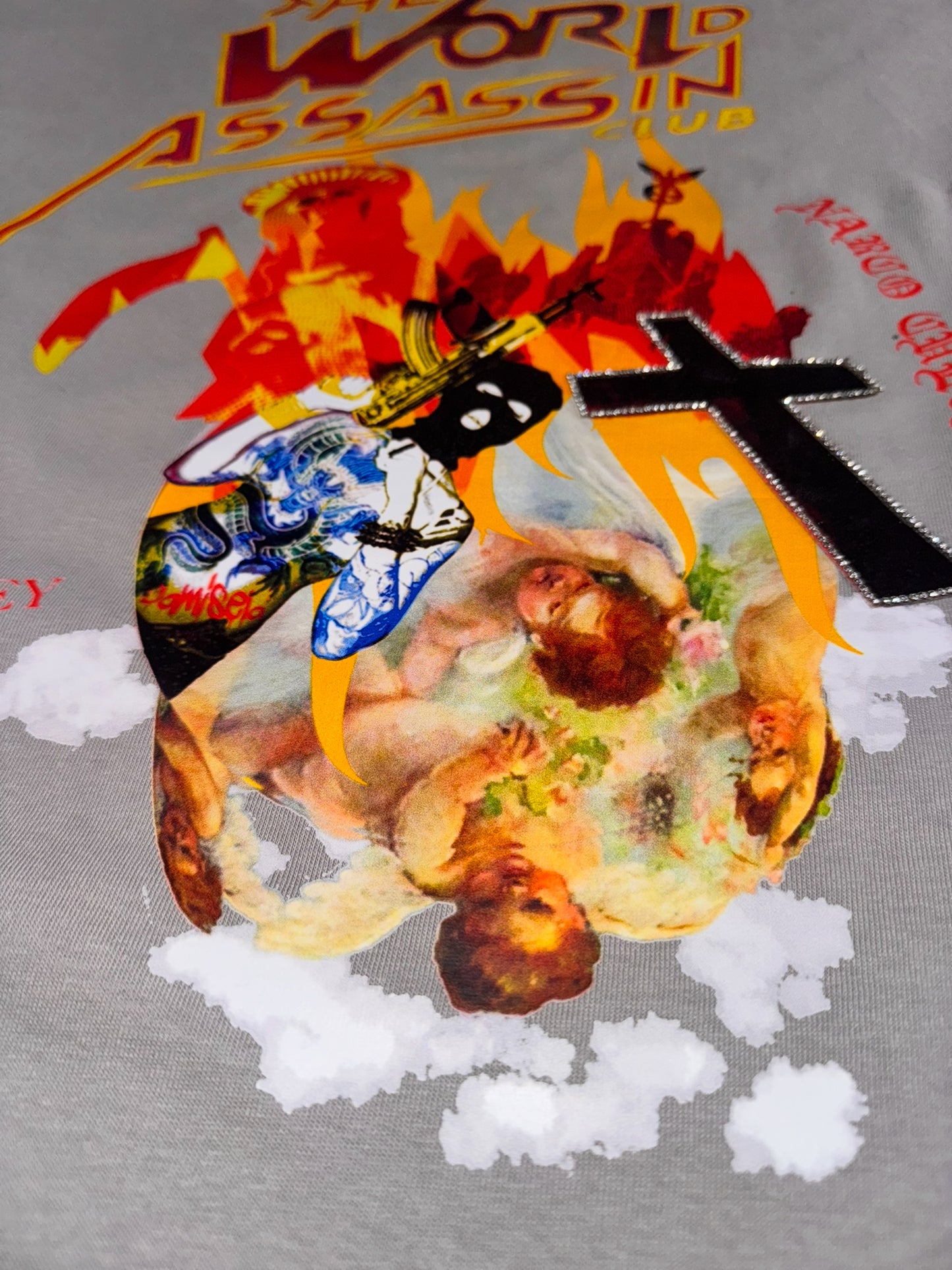 “THE WRATH OF GOD” THE WORLD ASSASSIN CLUB™️ GRAPHIC T-SHIRT FOR MEN