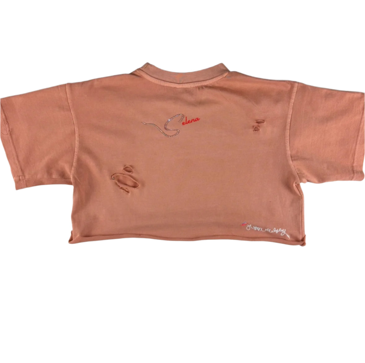 SELENA - GORGEOUS AND VICIOUS CROP TOP T-SHIRT FOR WOMEN