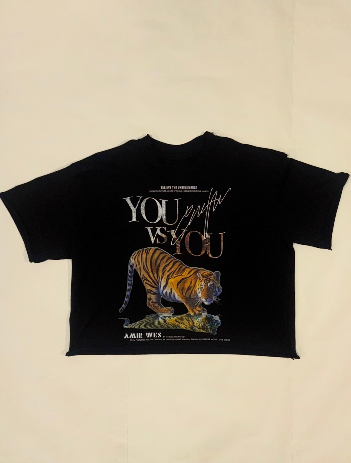 YOU VS YOU CROP TEE