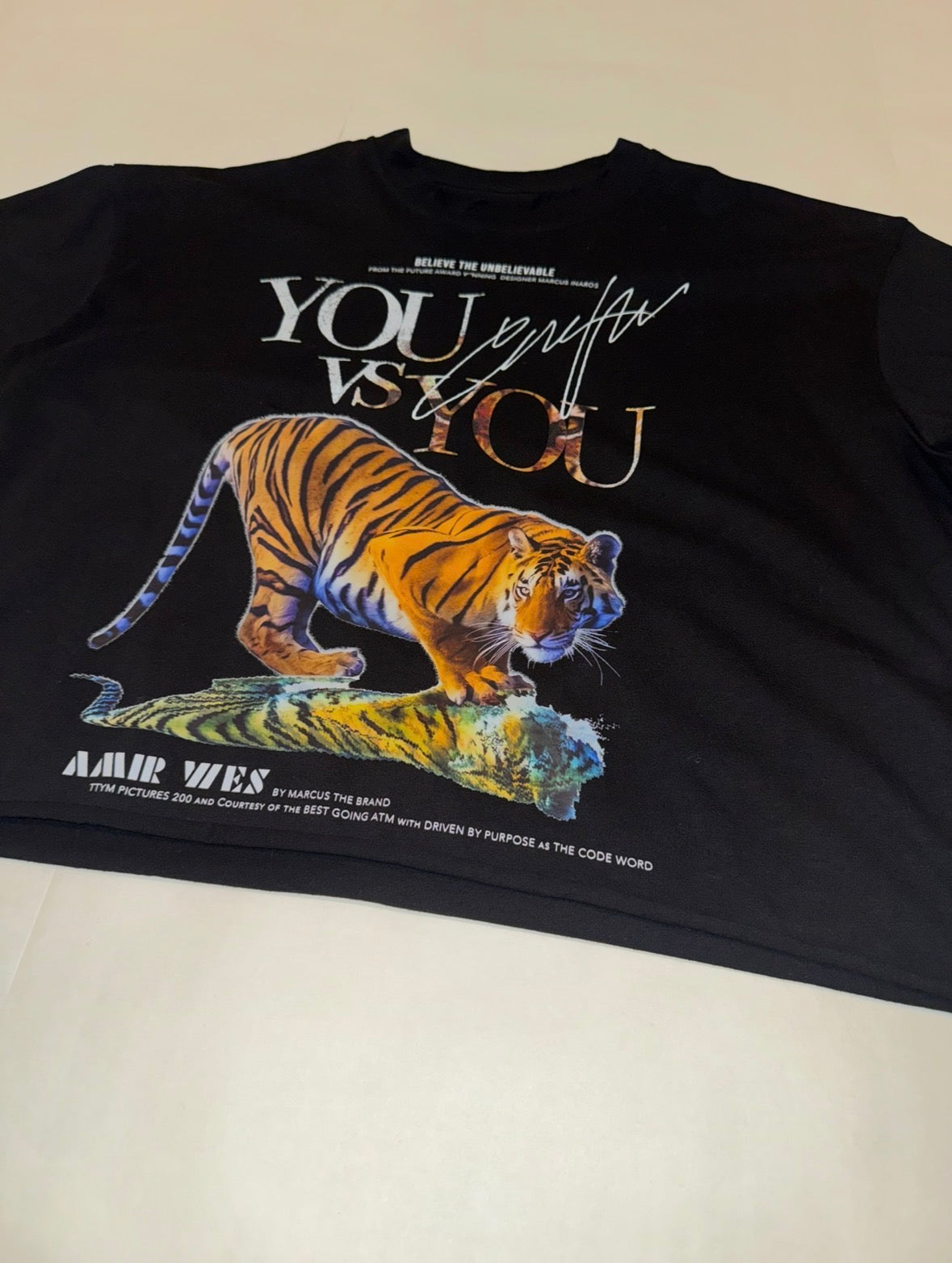 YOU VS YOU CROP TEE