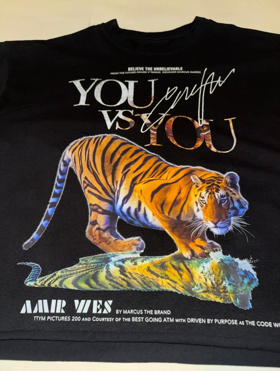 YOU VS YOU CROP TEE