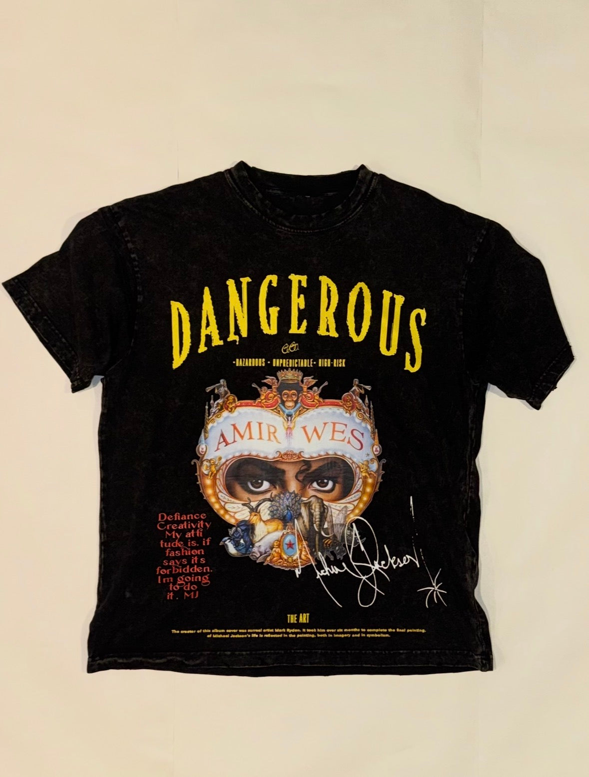 DANGEROUS GRAPHIC TEE SHIRT