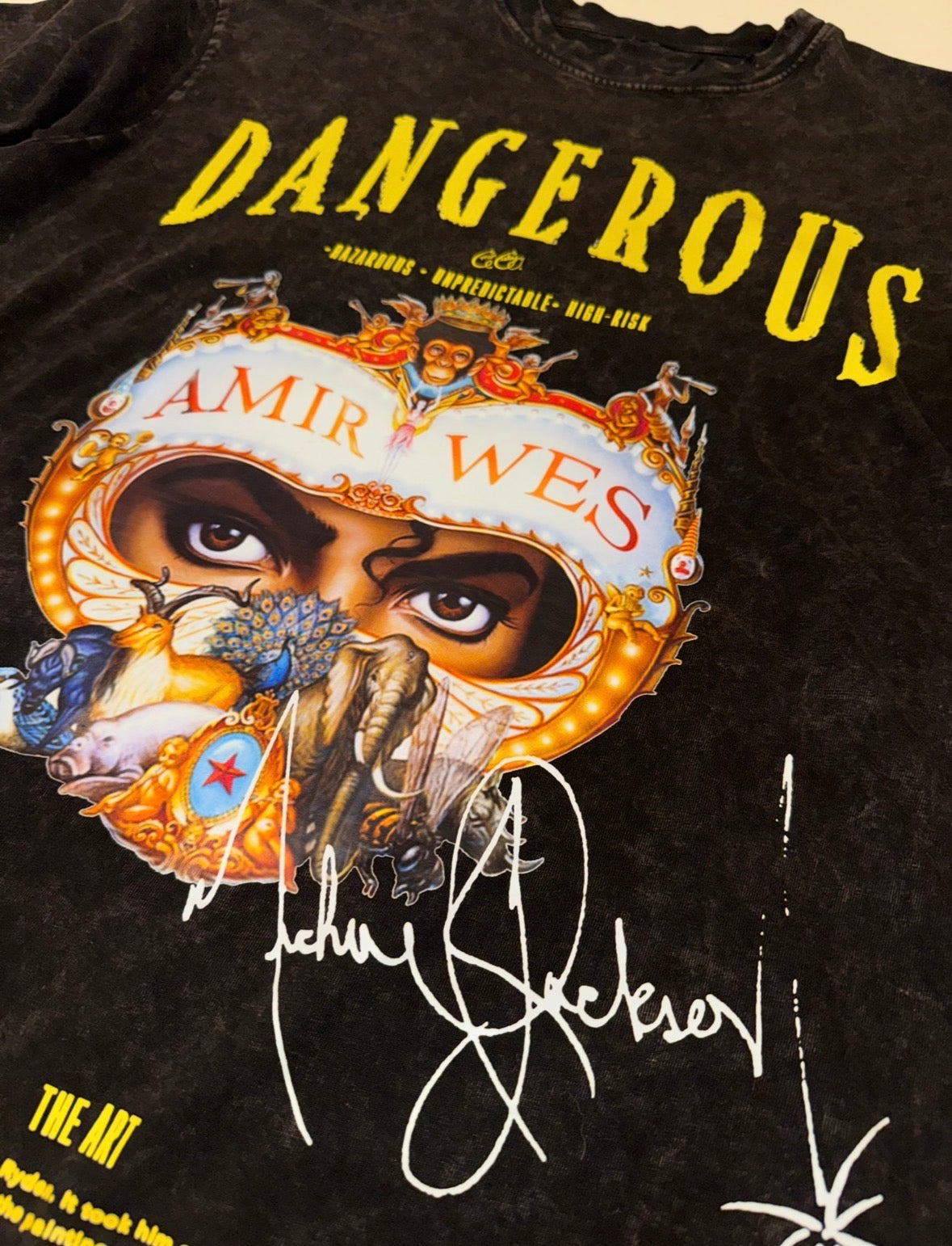 DANGEROUS GRAPHIC TEE SHIRT