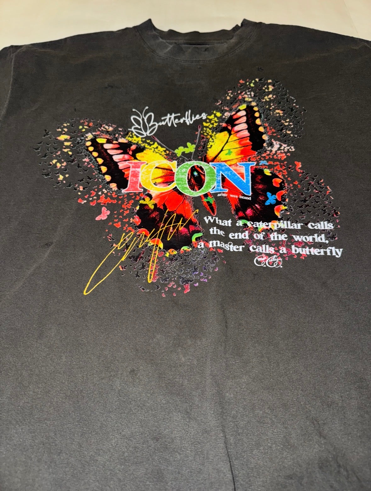 BUTTERFLY- ICON GRAPHIC TEE SHIRT