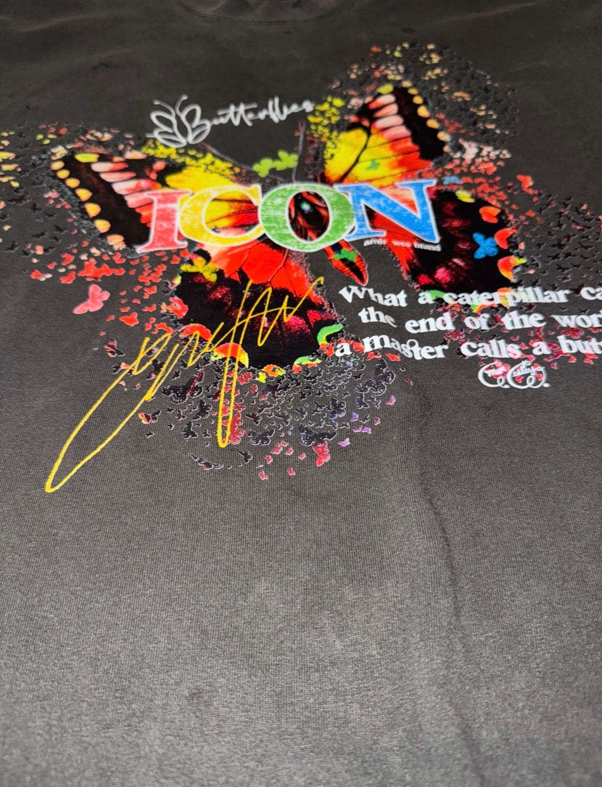 BUTTERFLY- ICON GRAPHIC TEE SHIRT