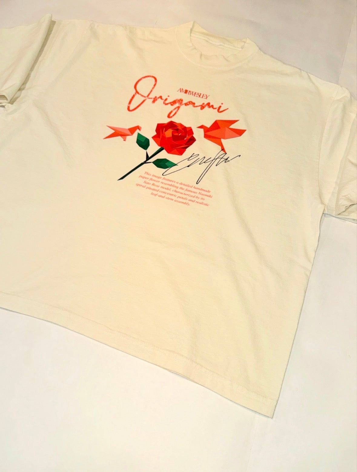 ORIGAMI GRAPHIC TEE SHIRT