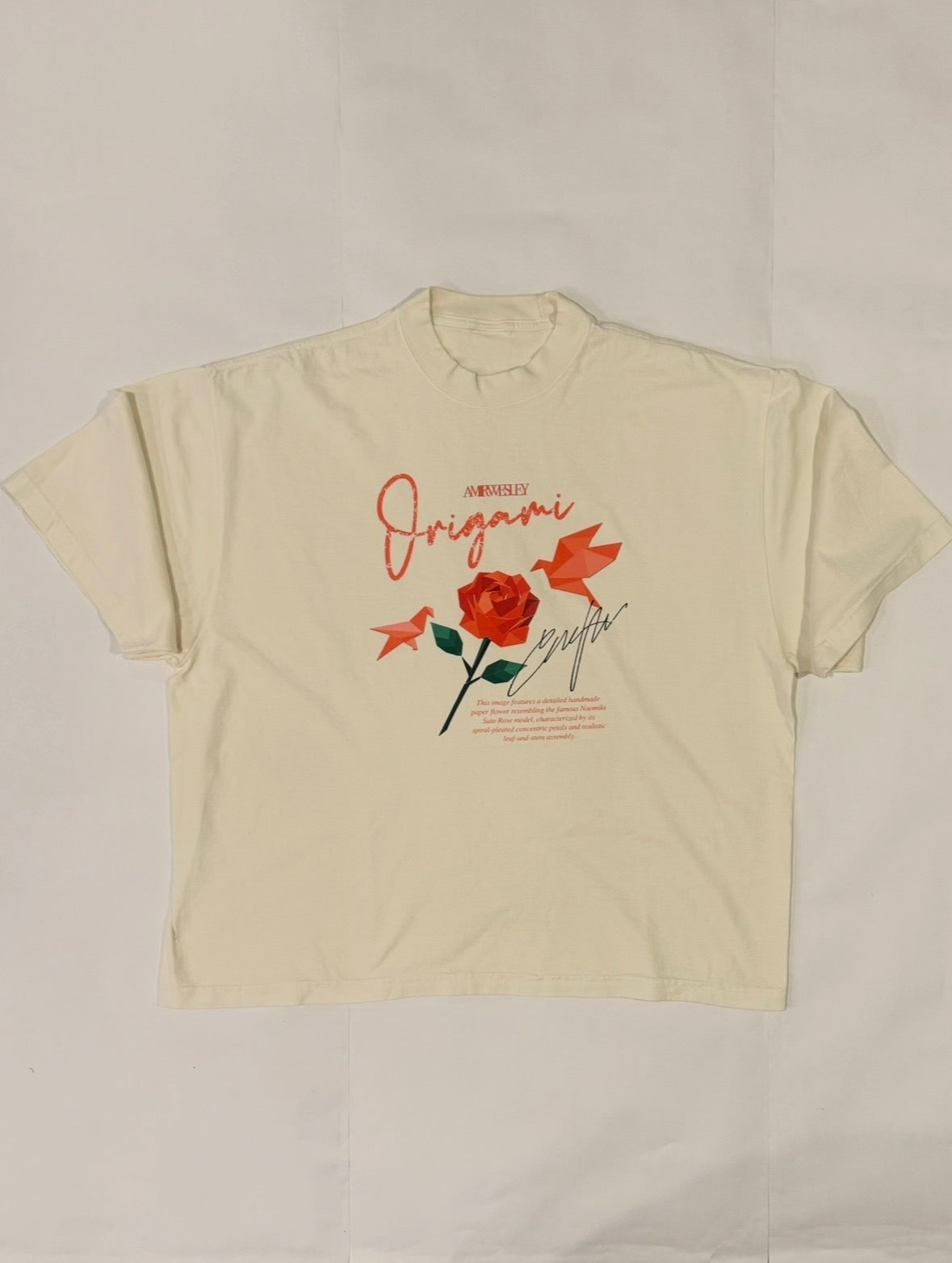 ORIGAMI GRAPHIC TEE SHIRT