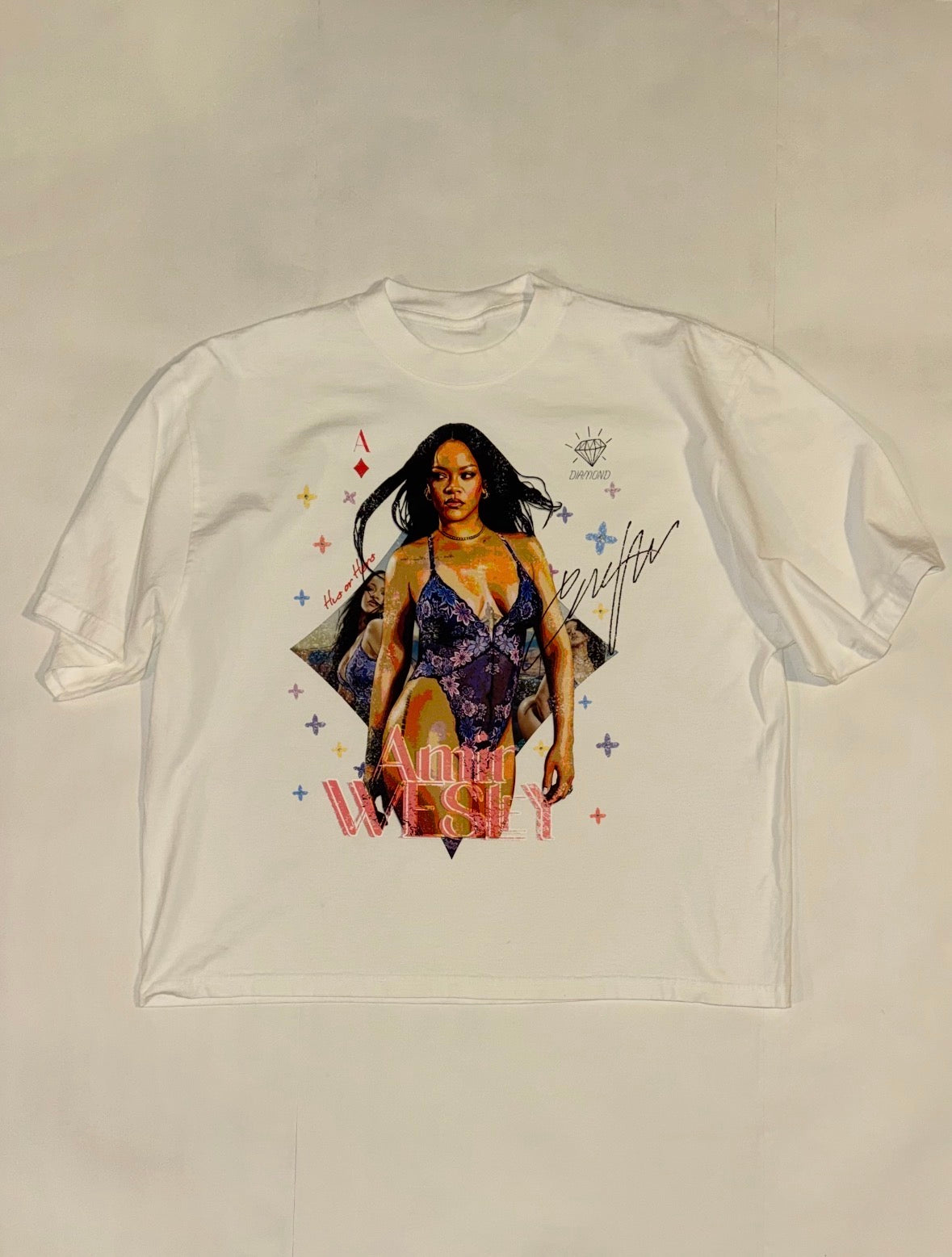 ACE OF DIAMOND GRAPHIC TEE